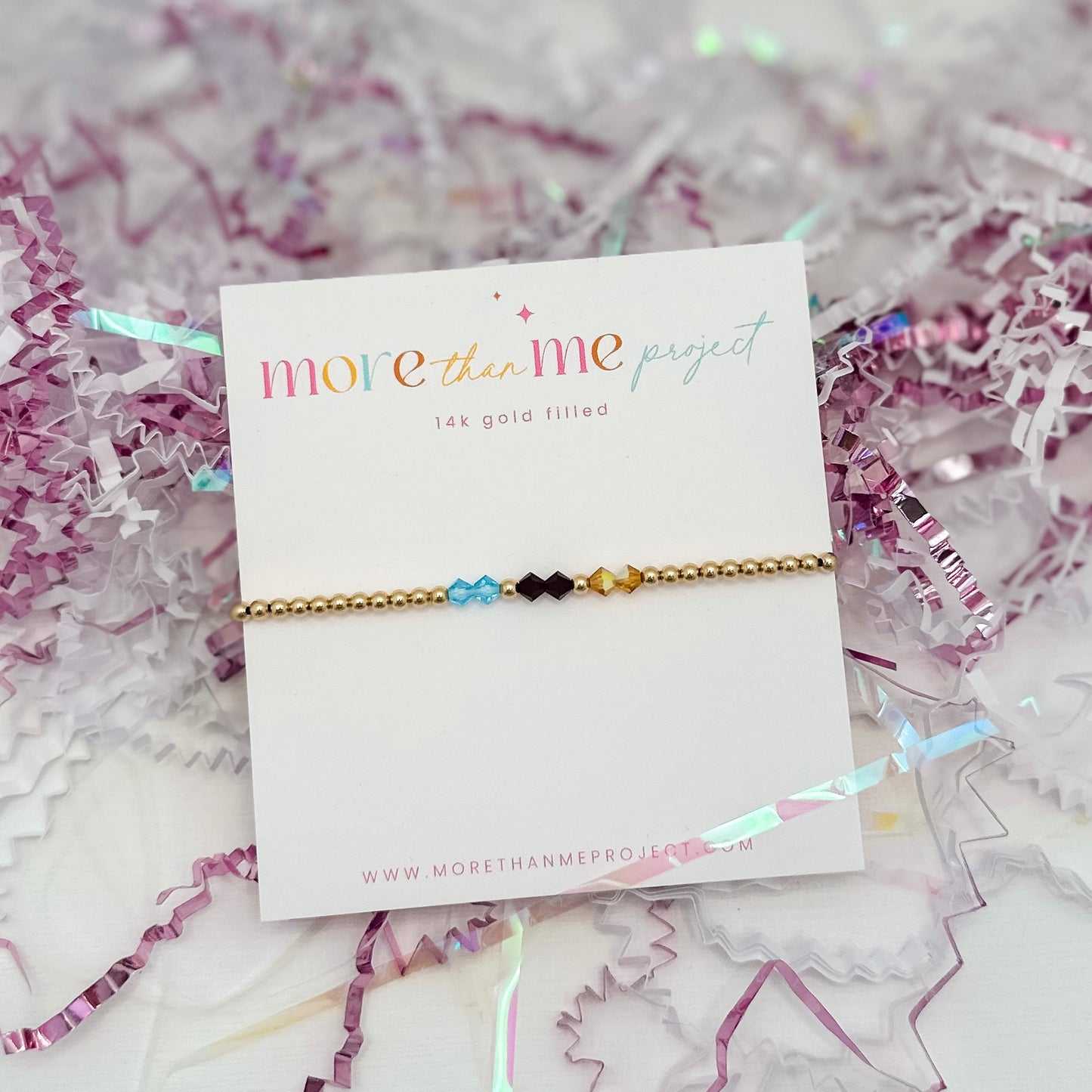 custom birthstone bracelet