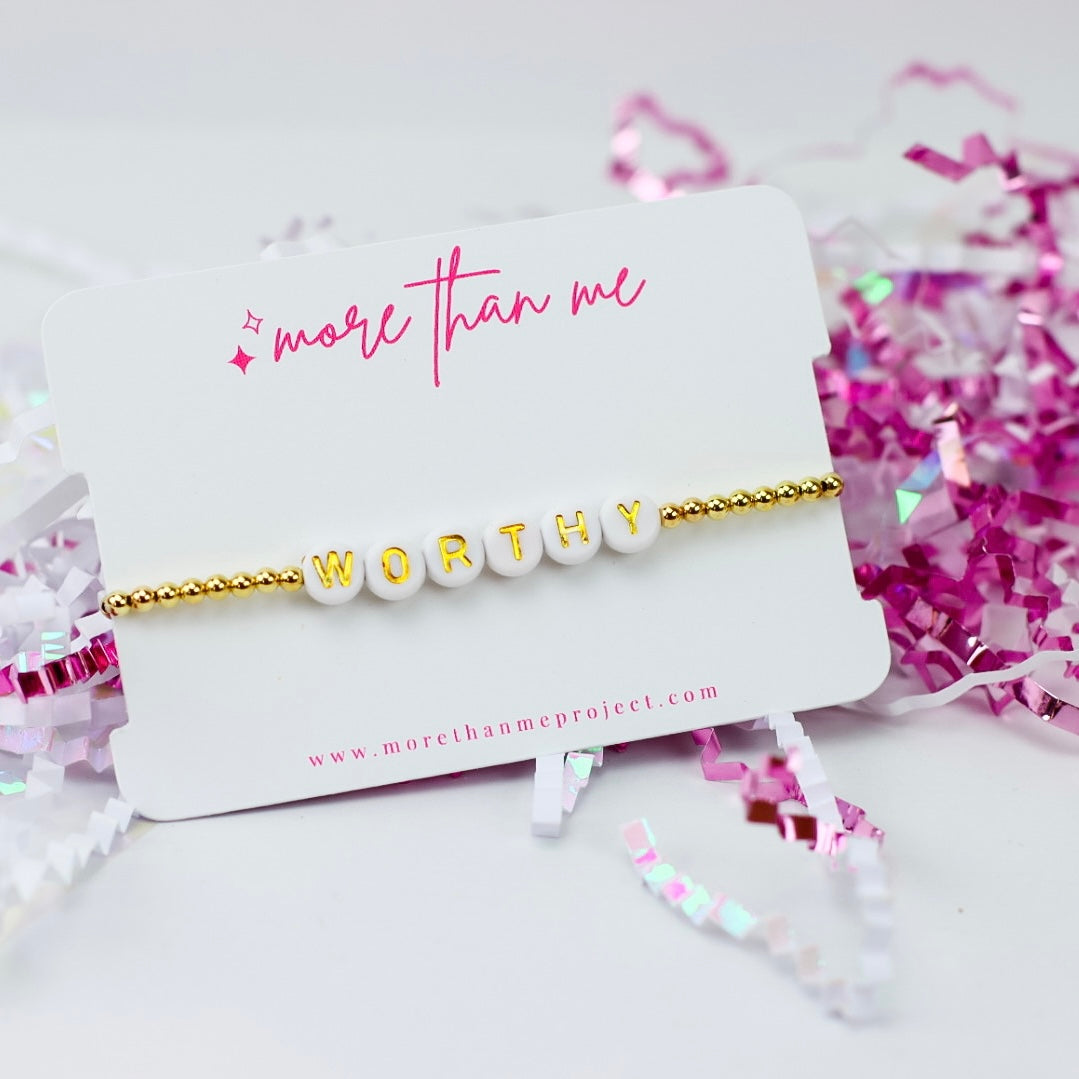 u girl {worthy} bracelet