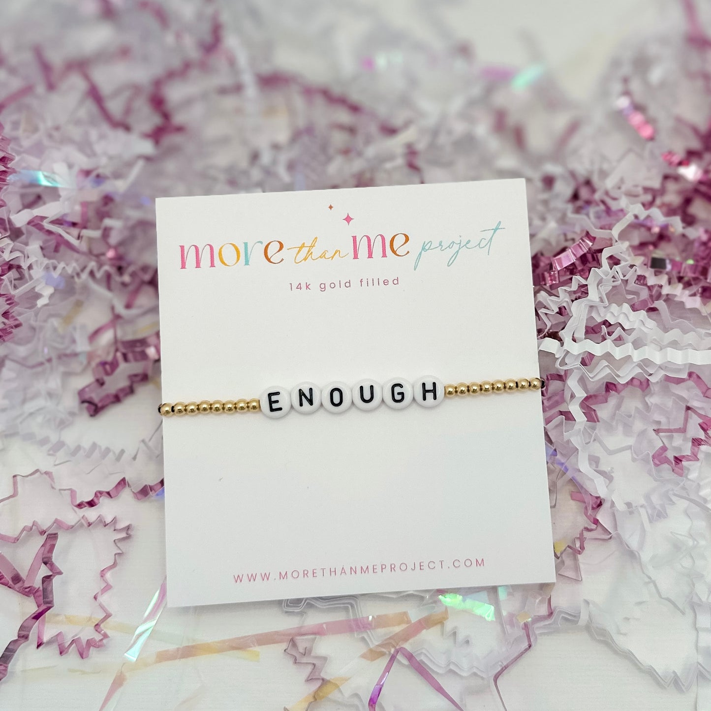 u girl {enough} bracelet