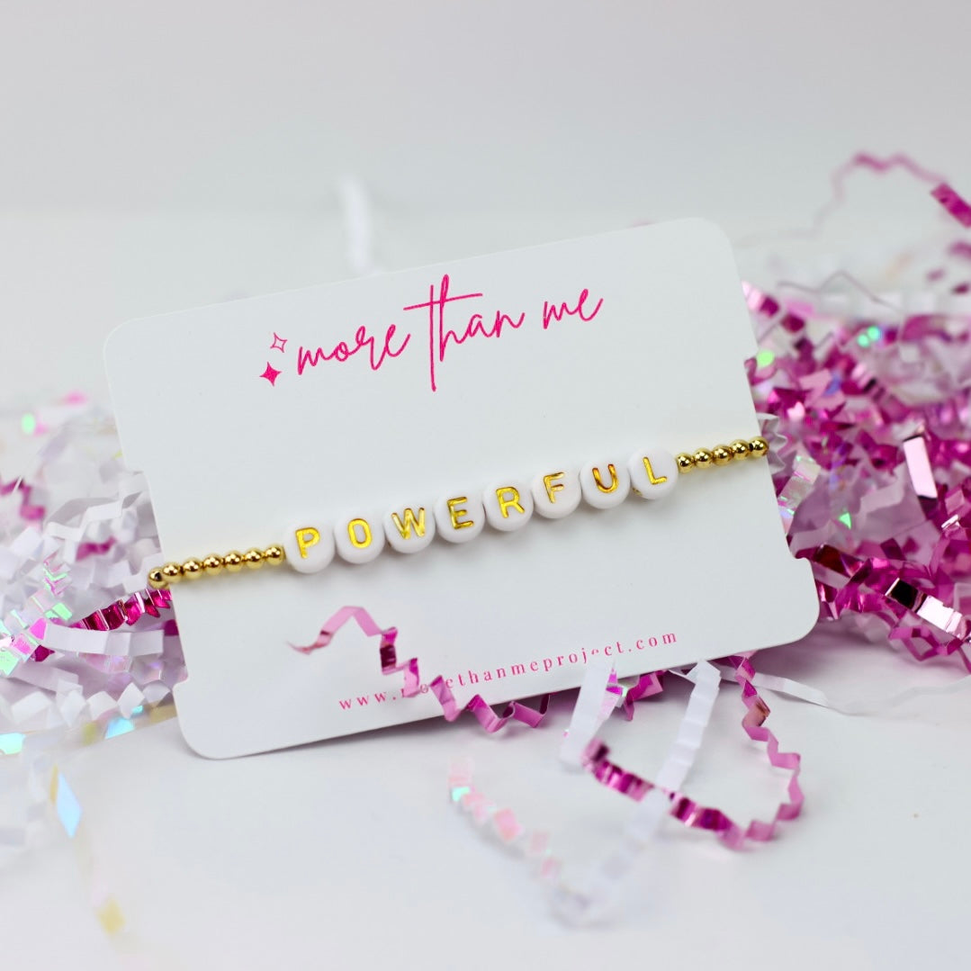 u girl {powerful} bracelet