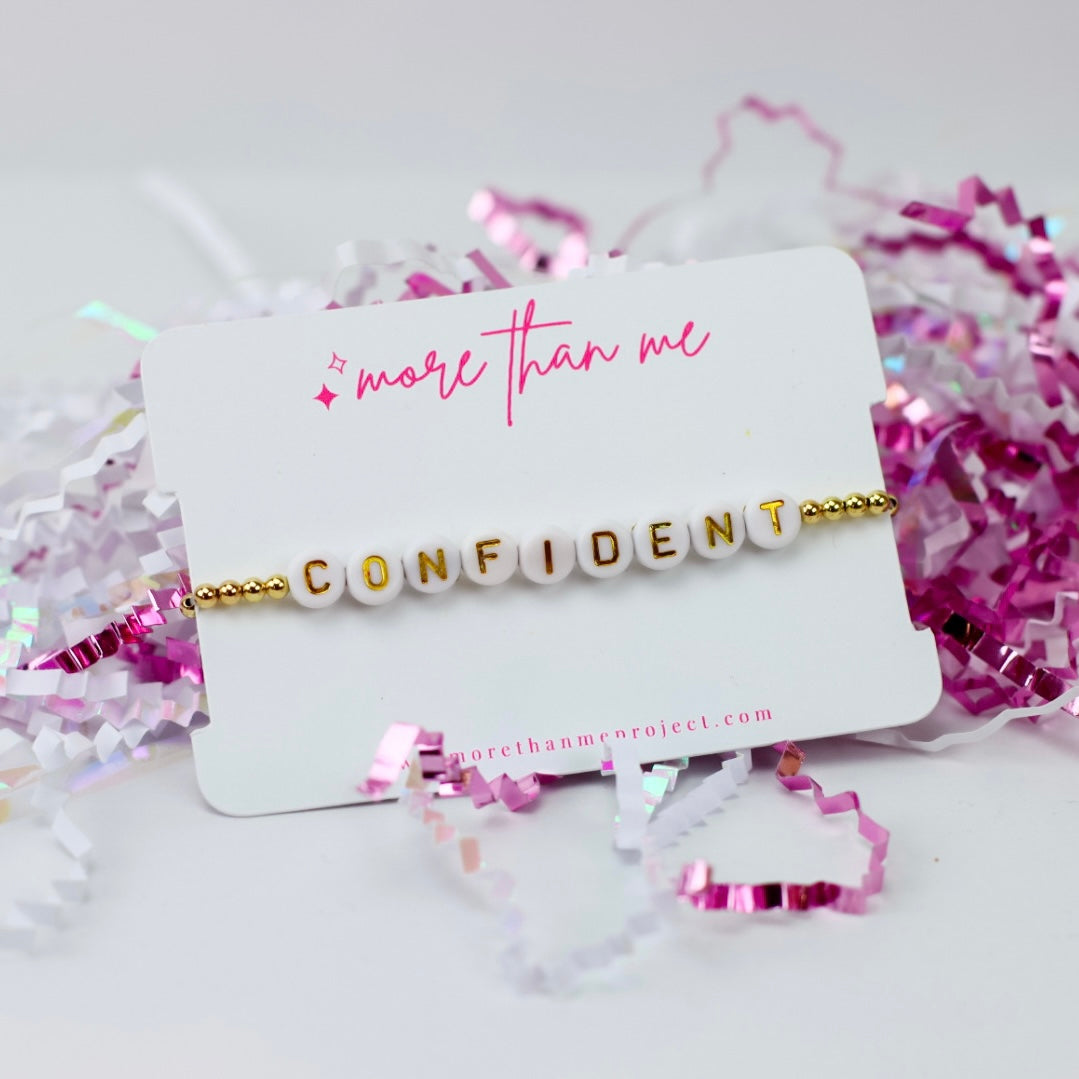 u girl {confident} bracelet