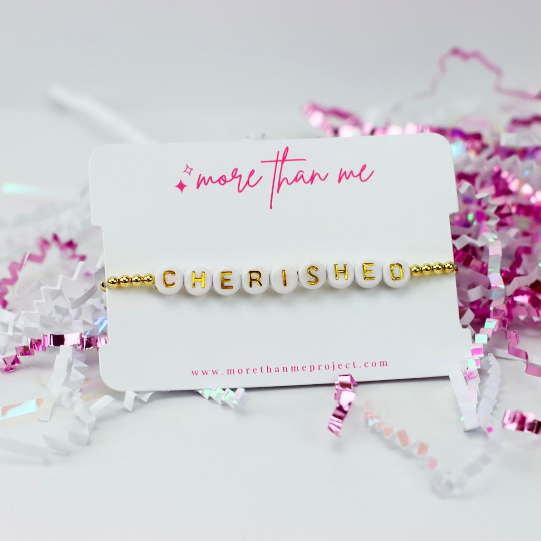 u girl {cherished} bracelet