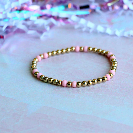 light pink {adley} bracelet