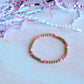 pink & light pink {adley} bracelet