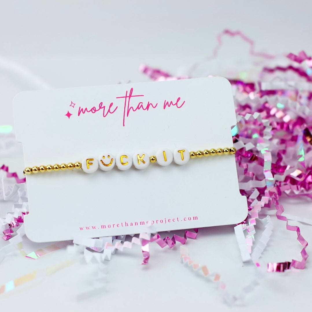 u girl {f-it} bracelet