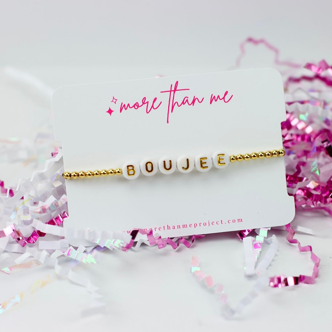 u girl {boujee} bracelet