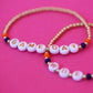 custom game day bracelet {navy & orange}