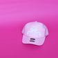 light pink bow trucker hat